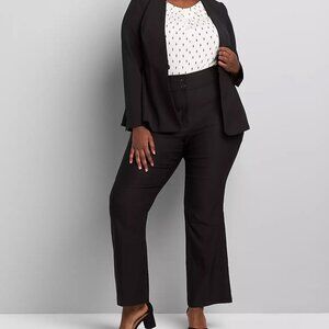 NWT Lane Bryant Black 4-Season Tighter Tummy High-Rise Boot Pant